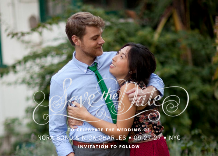 Traditional Fancy Photo - Save the Date by Crate & Barrel