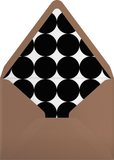 Painted Circle - Paperless Post Envelope