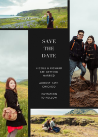 Quad - Save the Date by Paperless Post