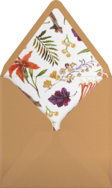 Autumn Harvest (Save the Date) - Happy Menocal Envelope