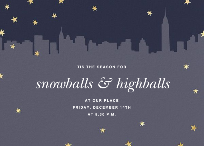 Chrysler Skyline - New Year's Eve Invitation by Paperless Post