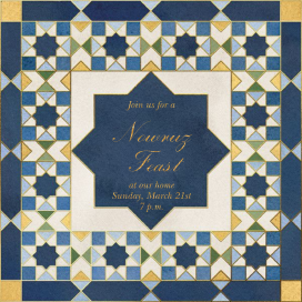 Mosaic Beauty - Nowruz Invitation by Paperless Post