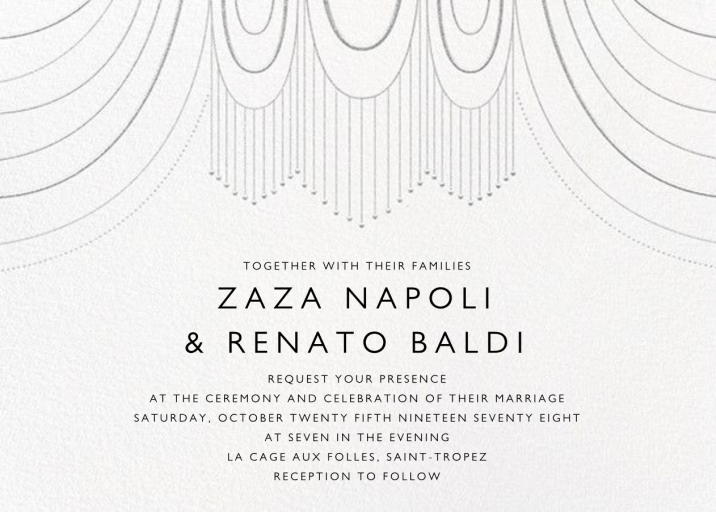 Normandie - Gatsby Party Invitation by Paperless Post