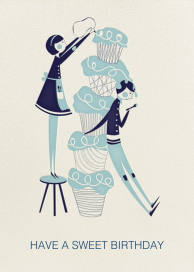 Sweet Cake Birthday (Jill Labieniec) - Birthday Card by Red Cap Cards