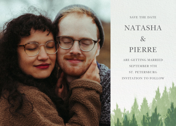 Rainier (Photo Save the Date) - Invitation by Paperless Post