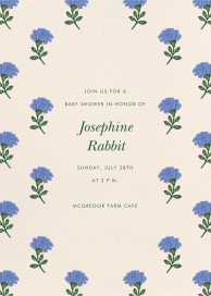 Dianthus Floral - Baby Shower Invitation by Rifle Paper Co.