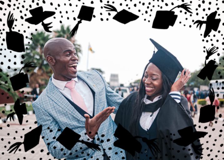 Flying Tassels (Photo) - Celebration Invitation by Linda and Harriett