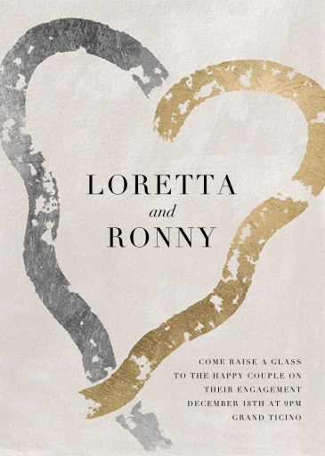 Bonded - Engagement Party Invitation by Kelly Wearstler