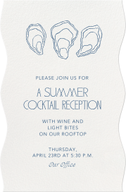 Fresh Oysters - Business Invitation by Paperless Post