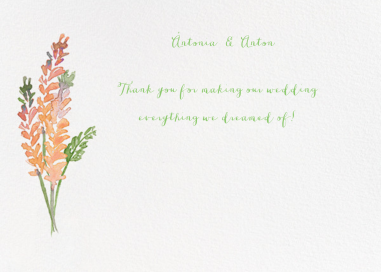 Mountain Lilac - Thank You Card by Paperless Post