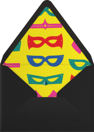 Superheroes - Paperless Post Envelope