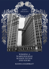 Holiday Wreath Frame - Business Holiday Card by Paperless Post