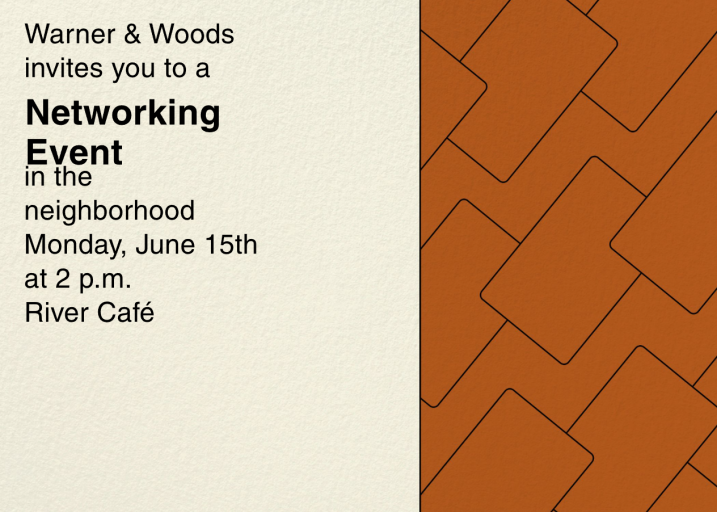 Imbricate - Alumni Event Invitation by Paperless Post