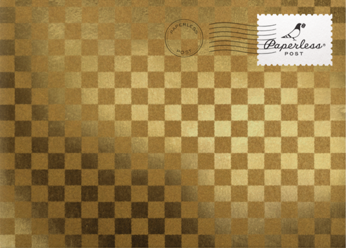 Wishing You Cheer - Paperless Post Envelope