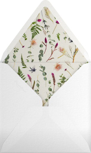 Fleurs Sauvages (Save The Date) - Paperless Post Envelope