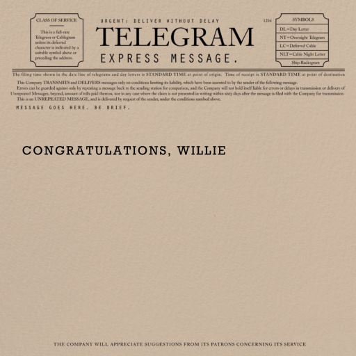 Telegram - Greeting Card by Paperless Post