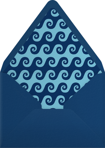 A Whale of A Time - Jonathan Adler Envelope