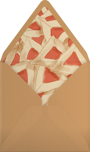 Hamantashen - Paperless Post Envelope