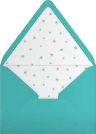Stars Over Tiny Town - Little Cube Envelope