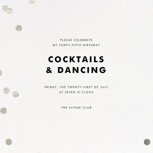 Holepunch - Birthday Invitation by Paperless Post