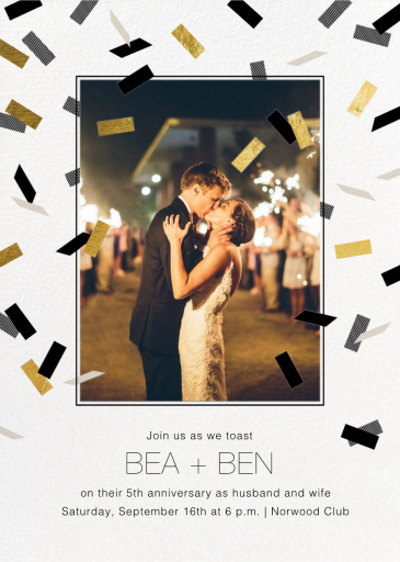 Parade Day - Anniversary Invitation by Paperless Post