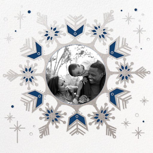 Celestial Snowflake - Hanukkah Card by Paperless Post