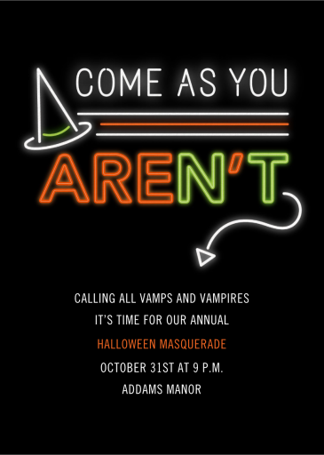 Are You or Aren't You? - Invitation by Paperless Post