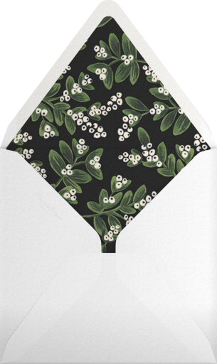 Mistletoe Branches - Rifle Paper Co. Envelope
