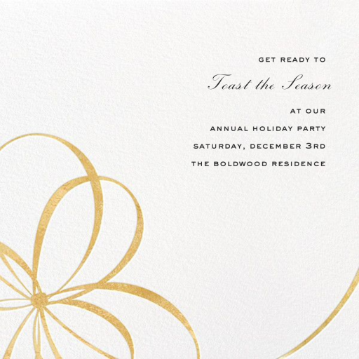 Belle Boulevard (Save the Date) - Holiday Save the Date by kate spade new york