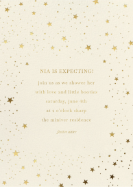 Stars and Sparkle - Baby Shower Invitation by Sugar Paper