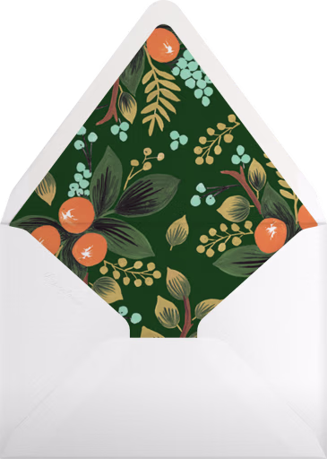 Orange Cluster - Rifle Paper Co. Envelope