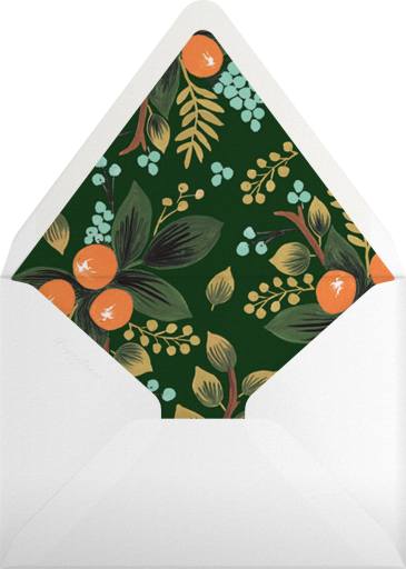 Orange Cluster - Rifle Paper Co. Envelope