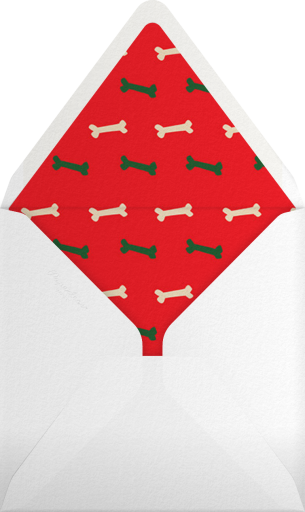 Holidays Are Ruff - Paperless Post Envelope