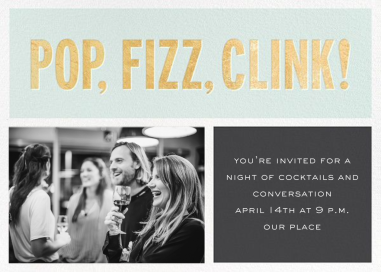 Pop Fizz Clink! (Horizontal Photo) by kate spade new york