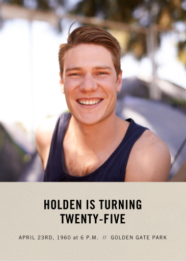 Split Screen - Birthday Invitation by Paperless Post