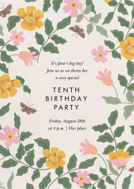 Primrose Shower - Birthday Invitation by Rifle Paper Co.