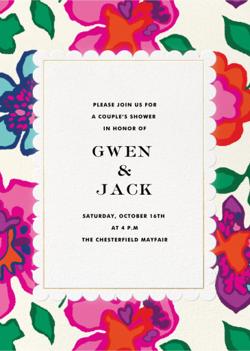 Floral Punch - Bar & Bat Mitzvah Invitation by kate spade new york