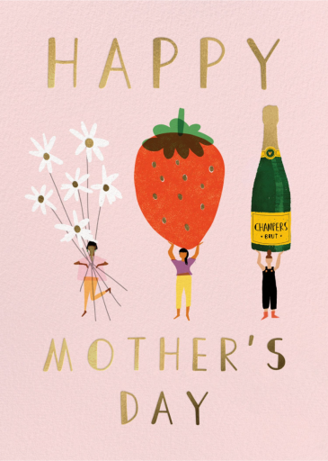Day of Indulgence - Mother's Day Card by Carolyn Suzuki Studio