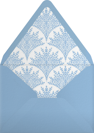 Fanned Frond - Carolina Herrera Envelope