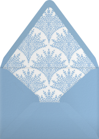 Fanned Frond - Carolina Herrera Envelope