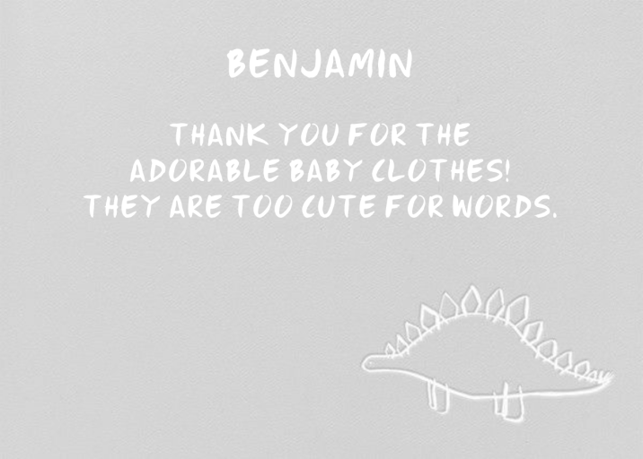 Steggie - Stationery by Linda and Harriett