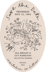 Oval Bloom - Save the Date by Phthalo Ruth