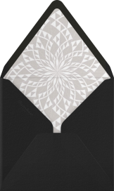 Triangle Deco Border - Paperless Post Envelope