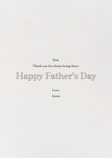 Dandy - Father's Day Card by Hello!Lucky - Back