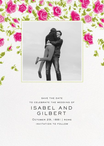 Ricardo's Bloom (Photo Save the Date) - Save the Date by Liberty