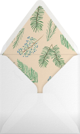 Pine Cone and Juniper - Paperless Post Envelope