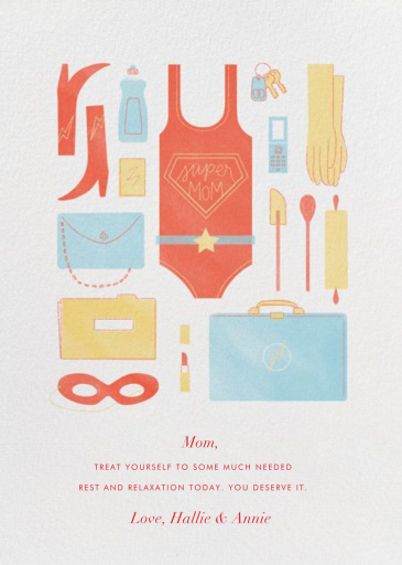 Supermom - Mother's Day Card by Paperless Post