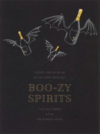 Bat Bottles by Paperless Post