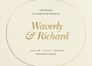 Ovation - Save the Date by Paperless Post