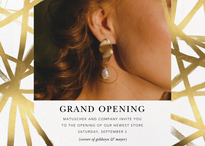 Channels Photo - Launch Party Invitation by Kelly Wearstler